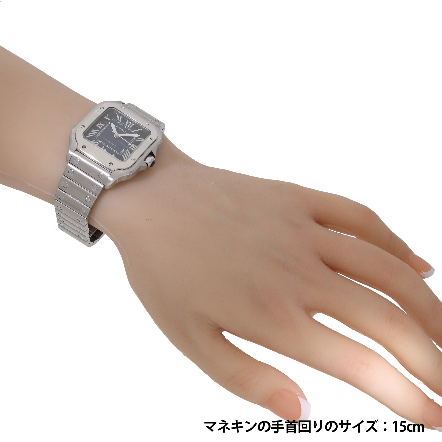 C8876 | [未使用]カルティエ サントス ドゥ カルティエ MM WSSA0063