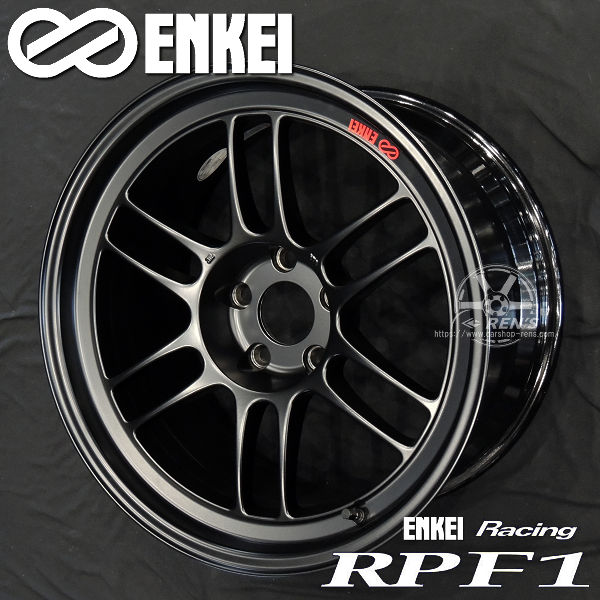 送料無料 ENKEI エンケイ エンケイ レーシング RPF1 マットブラック 18
