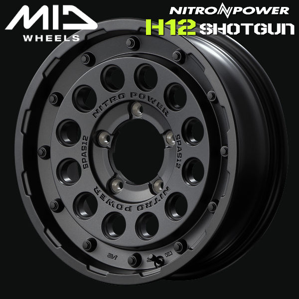 送料無料 ジムニーシエラ MID ナイトロパワー H12 SHOTGUN ショット