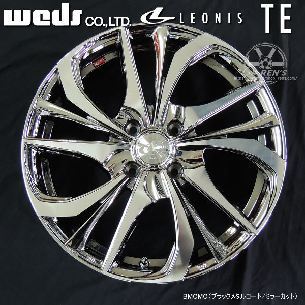 送料無料 スペーシア N-BOX タント などの 軽自動車 WEDS レオニスTE