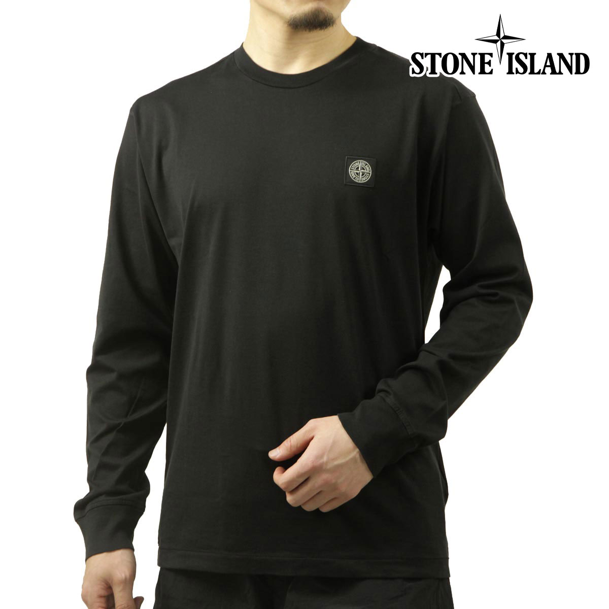 ストーンアイランド メンズ 長袖Tシャツ 正規品 STONE ISLAND クルー