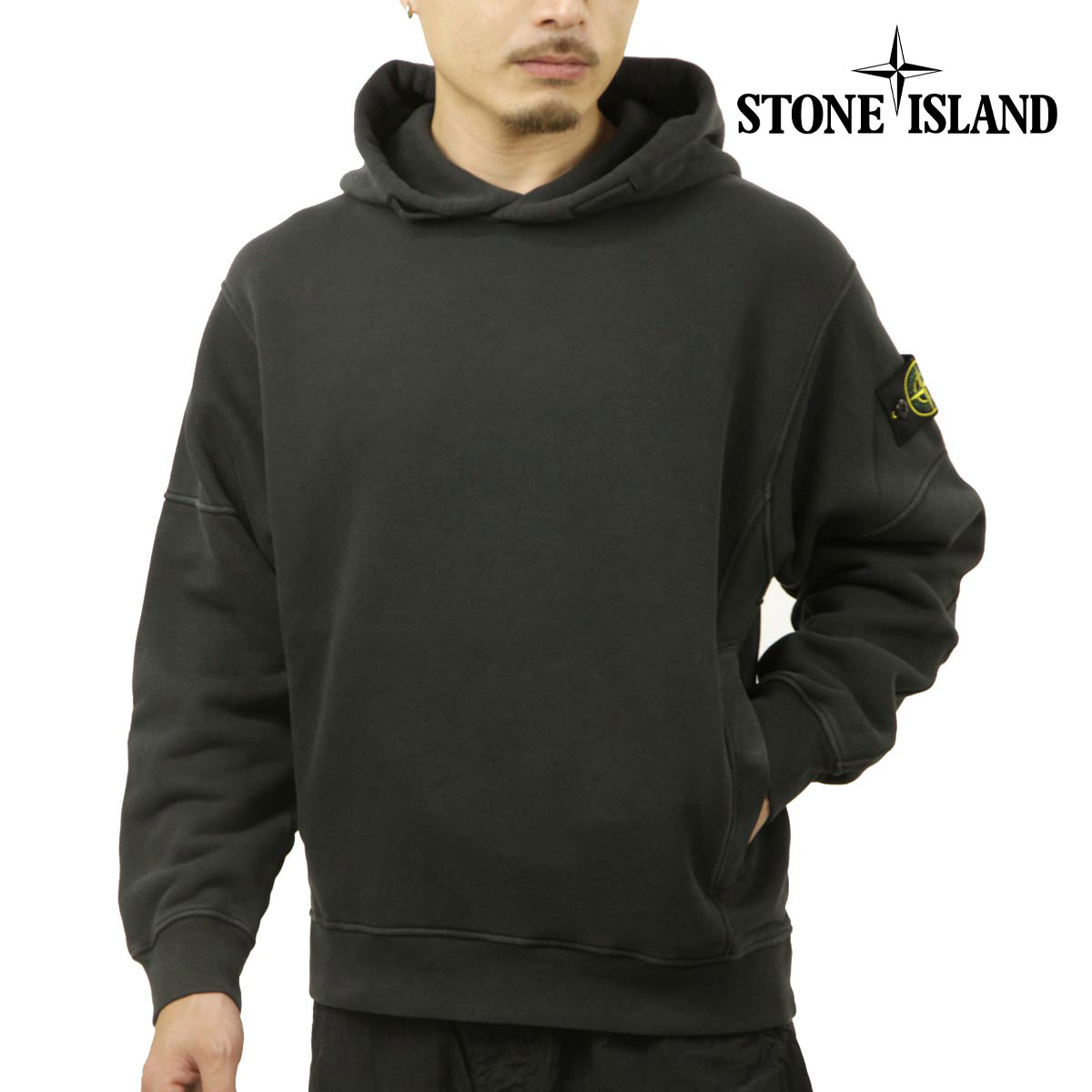 ストーンアイランド メンズ パーカー 正規品 STONE ISLAND フーディー