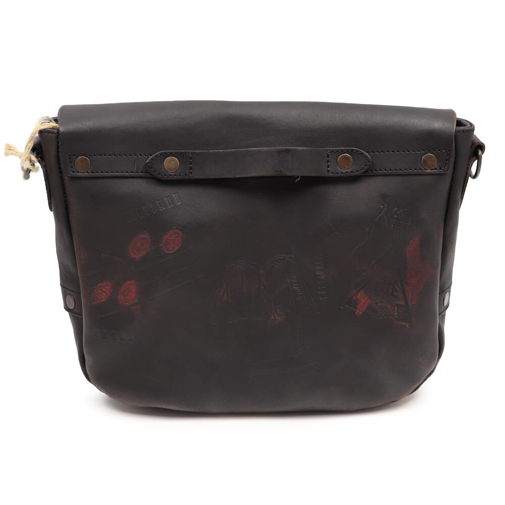 GLADHAND x VASCO LEATHER POSTMAN SHOULDER BAG 