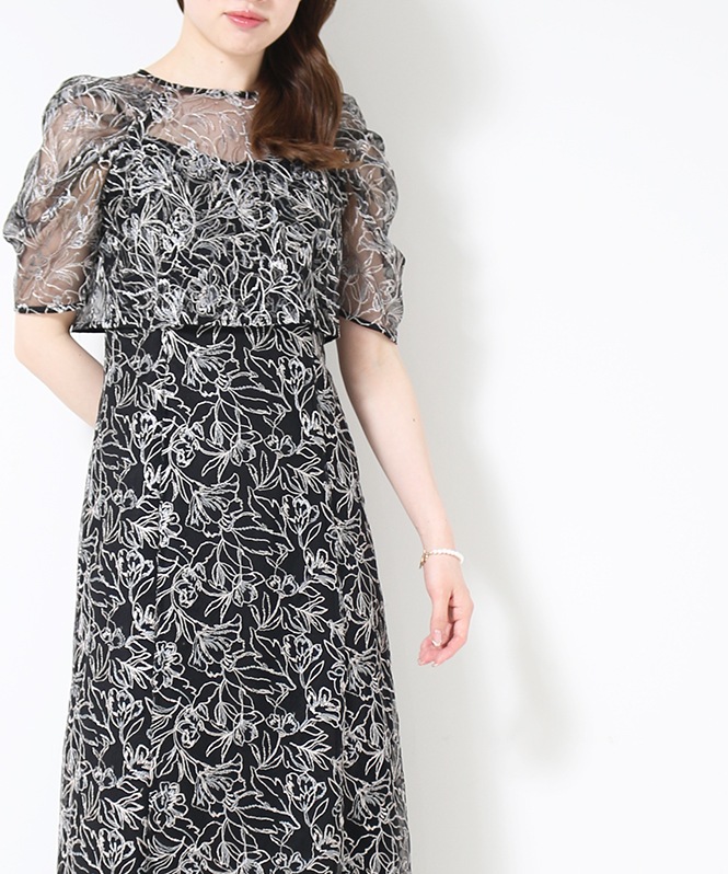 Whole race layered dress | ALL ITEM | ROOM903 online