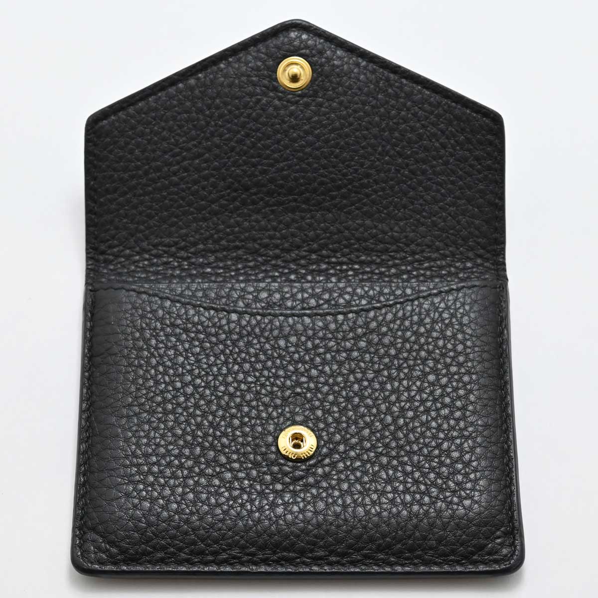 ミュウミュウ MIUMIU カードケース ブラック レディース 3370 | 財布