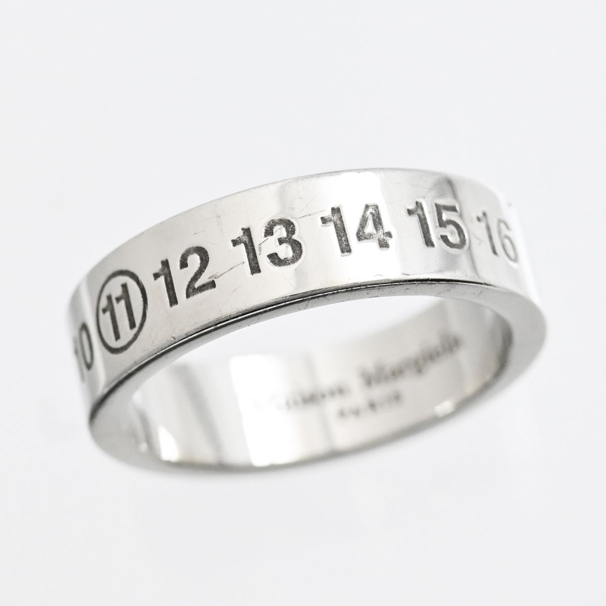 メゾンマルジェラ Maison Margiela SV925 シルバー カレンダーロゴ