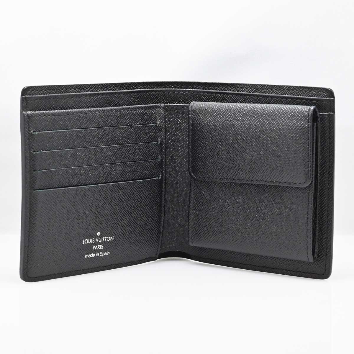 ルイヴィトン LOUIS VUITTON ダミエグラフィット ポルトフォイユマルコ