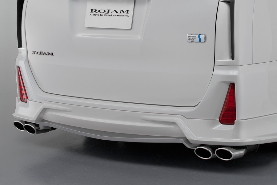 ヴォクシー・ノア 80系 ハイブリッド DTMエキゾーストシステム 4本出し