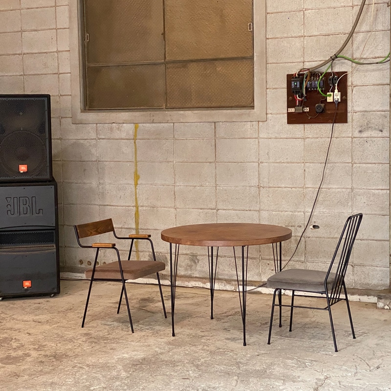 Razzle chair 02｜ラズル アームチェア 02 讃岐産コナラ・ヒノキ無垢材