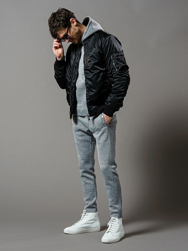 wjk vintage twill MA-1 / BLACK | ALL ITEM | rumbleFISH / ランブル