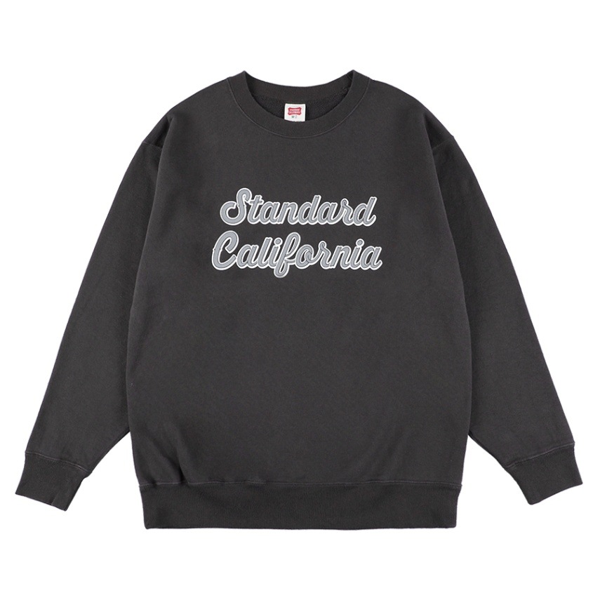SD US Cotton Script Logo Crew Sweat : STANDARD CALIFORNIA OFFICIAL