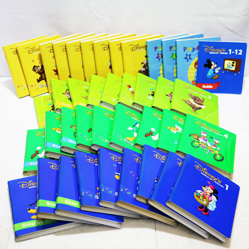 ◇Disney ディズニー ワールドイングリッシュ 1-12 DVD 36枚 セット ＋