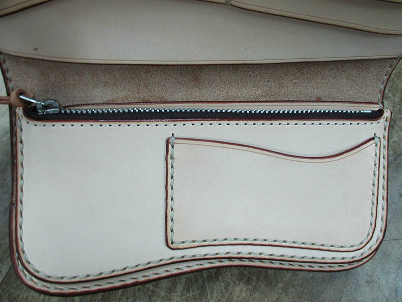 BIG HANDレザー コードバンウォレット