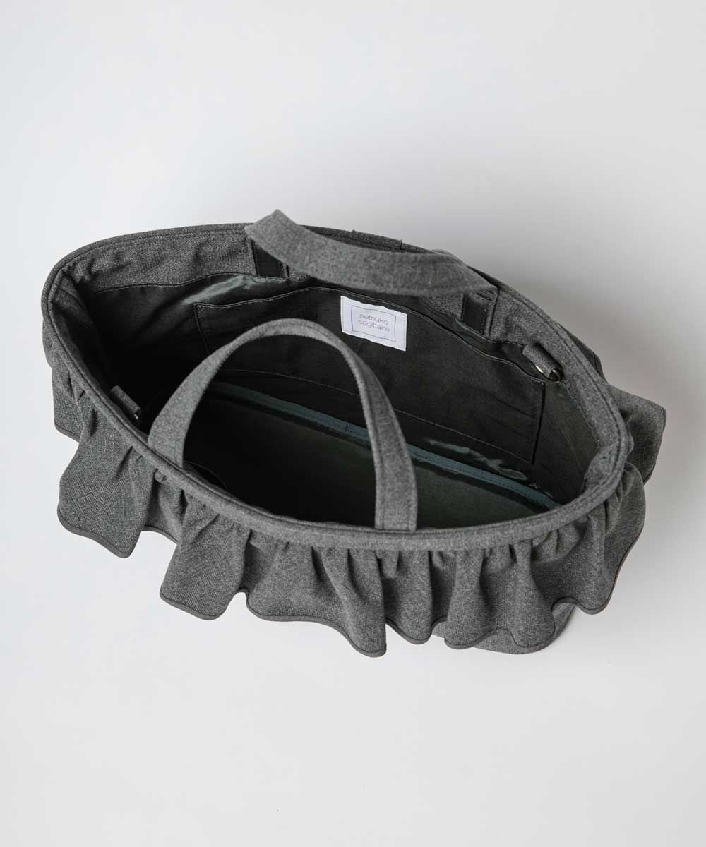 ネイビー（グレー） | bag,navy | setsuko sagittaire