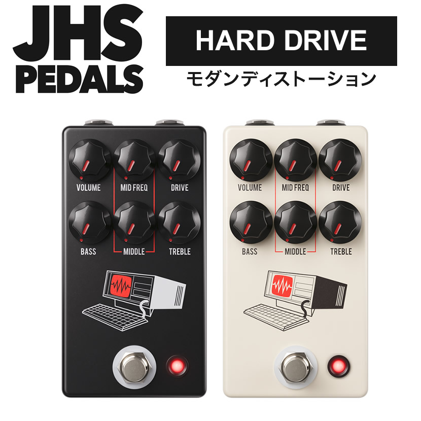 JHS Pedals ディストーション HARD DRIVE【エフェクター ハード