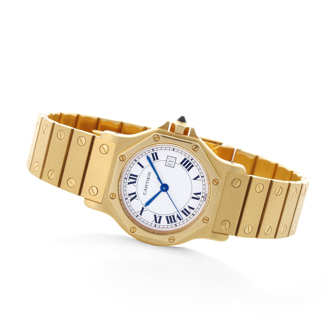 CARTIER【1980年代】サントス オクタゴン LM|ヴィンテージウォッチ専門