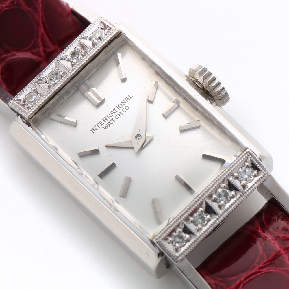 IWC【1963年製】レクタンギュラー ダイヤモンドベゼル|ヴィンテージ