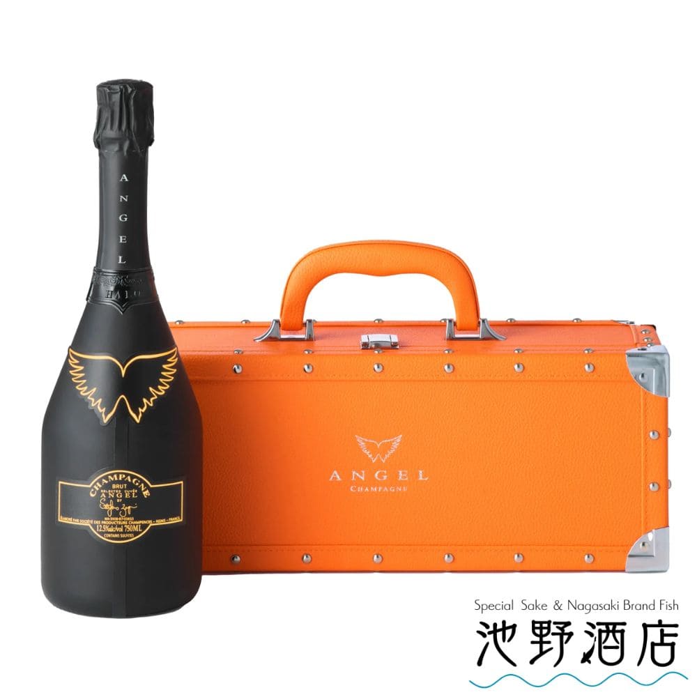 ANGEL CHAMPAGNE NV Brut HALO Orange 750ml BOX 付き │シャンパンの