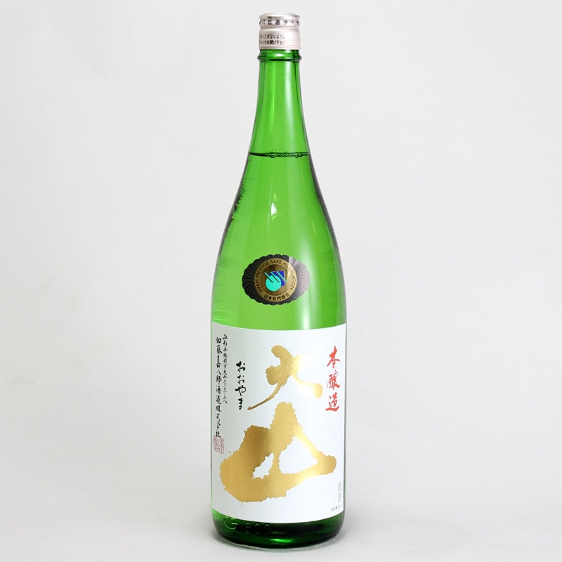 大山 本醸造 1800ml｜地酒（日本酒）通販-山形県｜淀川酒店