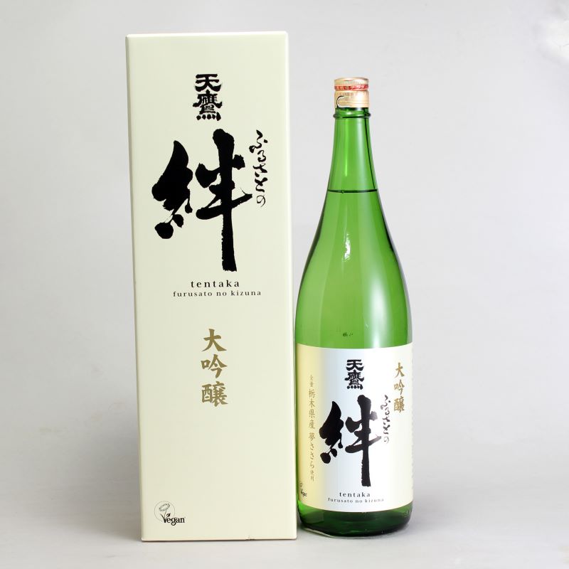 天鷹 絆 大吟醸 1800ml｜栃木の地酒通販｜淀川酒店(栃木県宇都宮市)