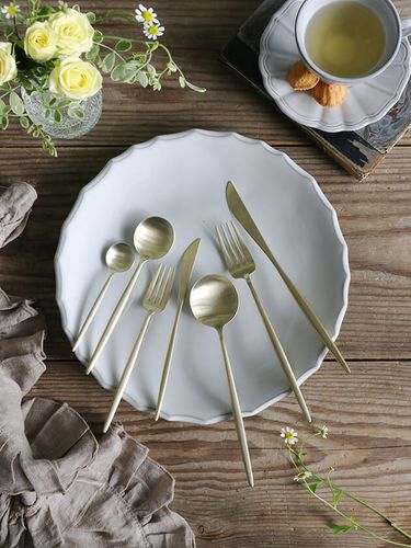 カトラリー Mathis マット シルバー スプーン ナイフ フォーク