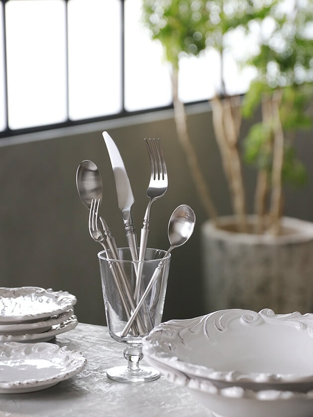 カトラリーClaireマットシルバー サラグレース