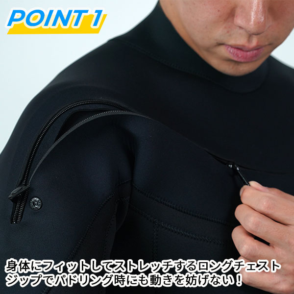 SURFBOARD BANK限定 BEWET ビーウェット メンズ サーフィン ウェット