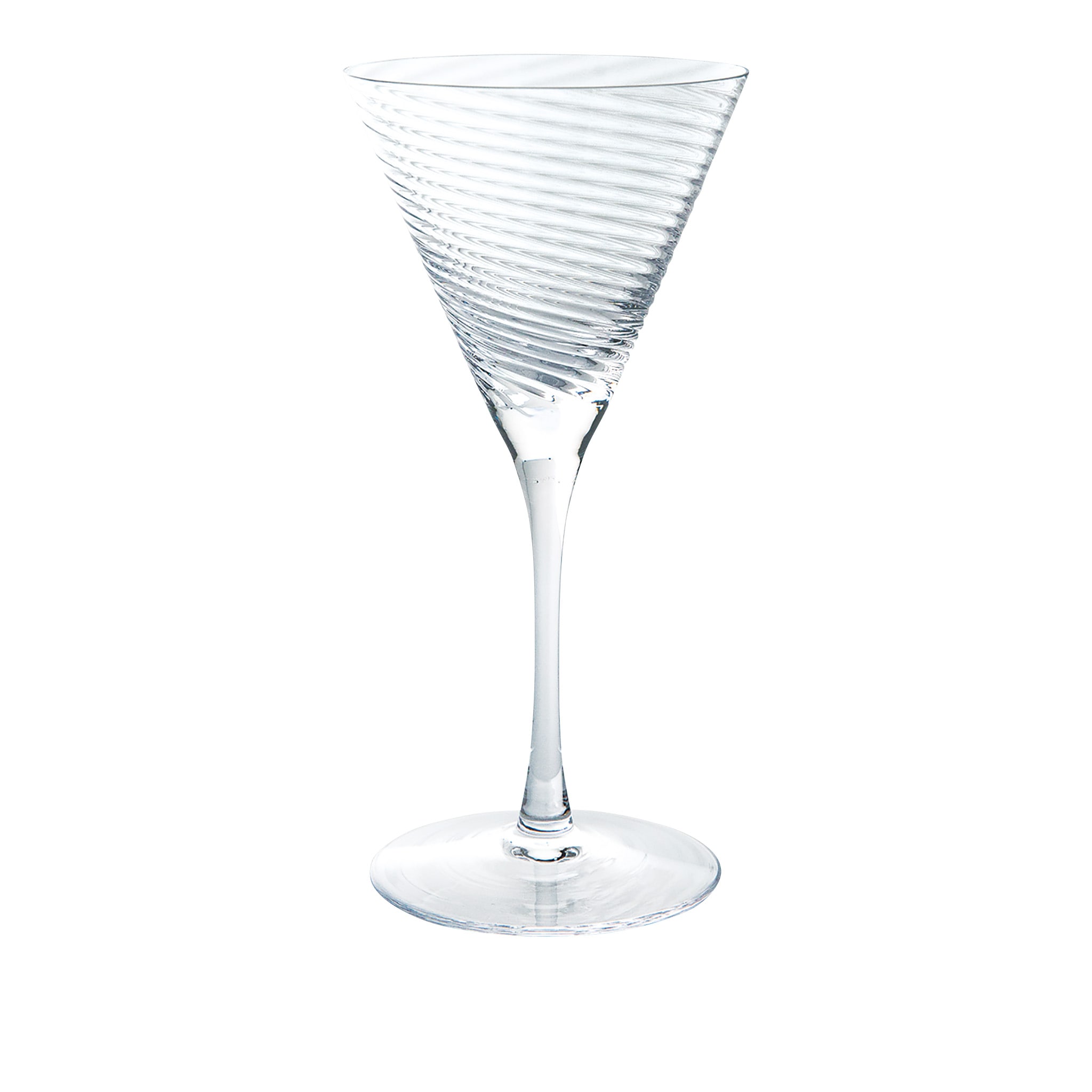 彩：カクテル 斜めモール | コンポート・デザートグラス | Sghr