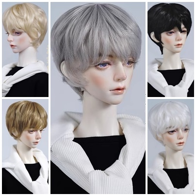 0特売即納品(ウィッグ)U-4363（色3）【MT】ウィッグ1/6(頭囲16.5~17.5