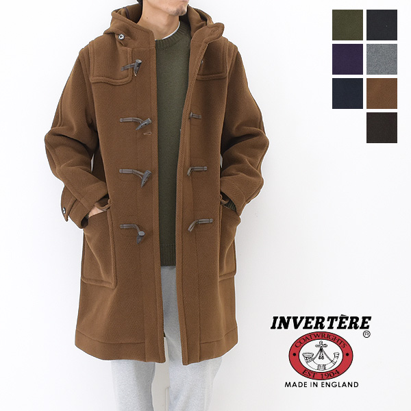 INVERTERE インバーティア ダッフルコート メンズ 