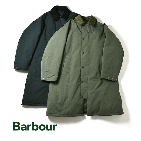25AW】Barbour バブアー エクスモア パデッド コート 中綿ロングコート