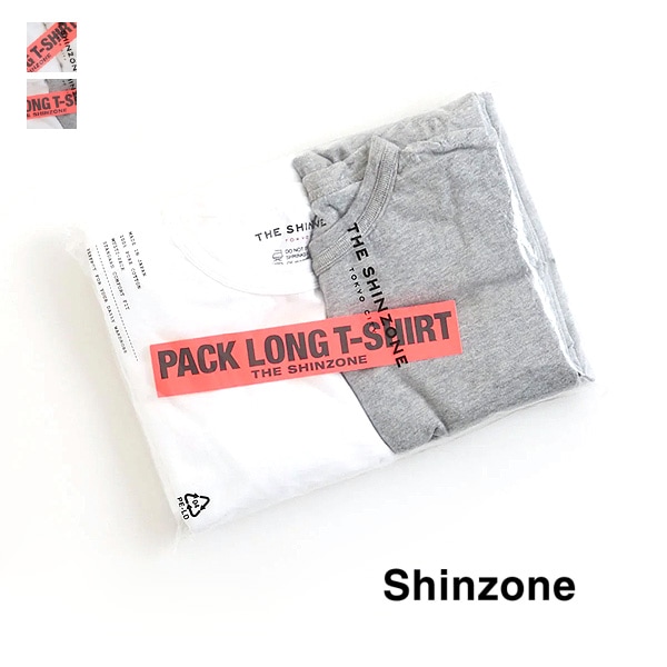 25AW】THE SHINZONE シンゾーン パックロングTシャツ 長袖カットソー