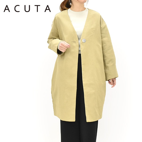 DANTON ダントン フリースノーカラーコート JD-8992 レディース【送料