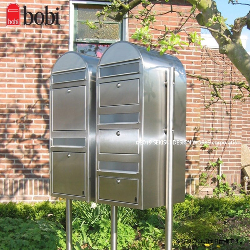 ボビトリオ】アパート・集合住宅用郵便ポスト｜3世帯｜連結可｜