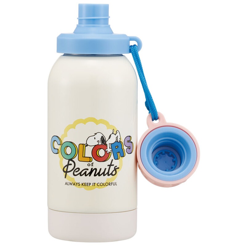 ステンレス一層ボトル 580ml ピーナッツ カラーズ／SSSC6_4973307587573