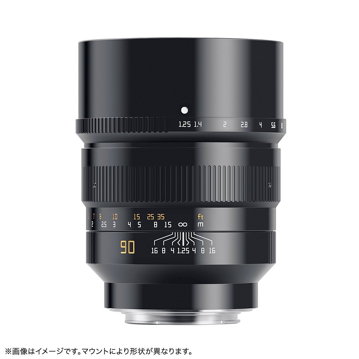 銘匠光学 TTArtisan 90mm f/1.25 ミラーレスカメラ用 単焦点レンズ