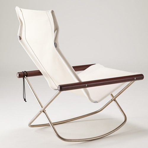 ニーチェアエックス ロッキング ダークブラウン／ホワイト | Nychair X