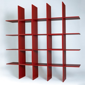 ディスプレイ棚（赤）｜漆器の島安【うるわしうるし】根来塗