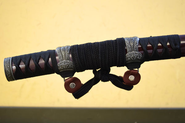 陣太刀 源義経太刀拵え 中級仕様 模造刀｜【公式】模造刀・居合刀の