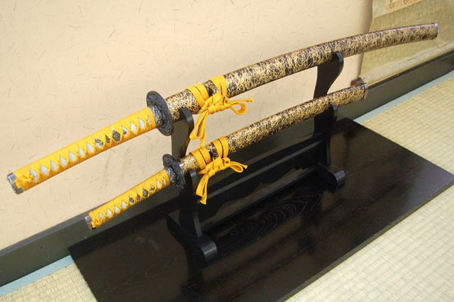 金雲 大刀 小刀セット 模造刀｜【公式】模造刀・居合刀の専門店「忍屋」