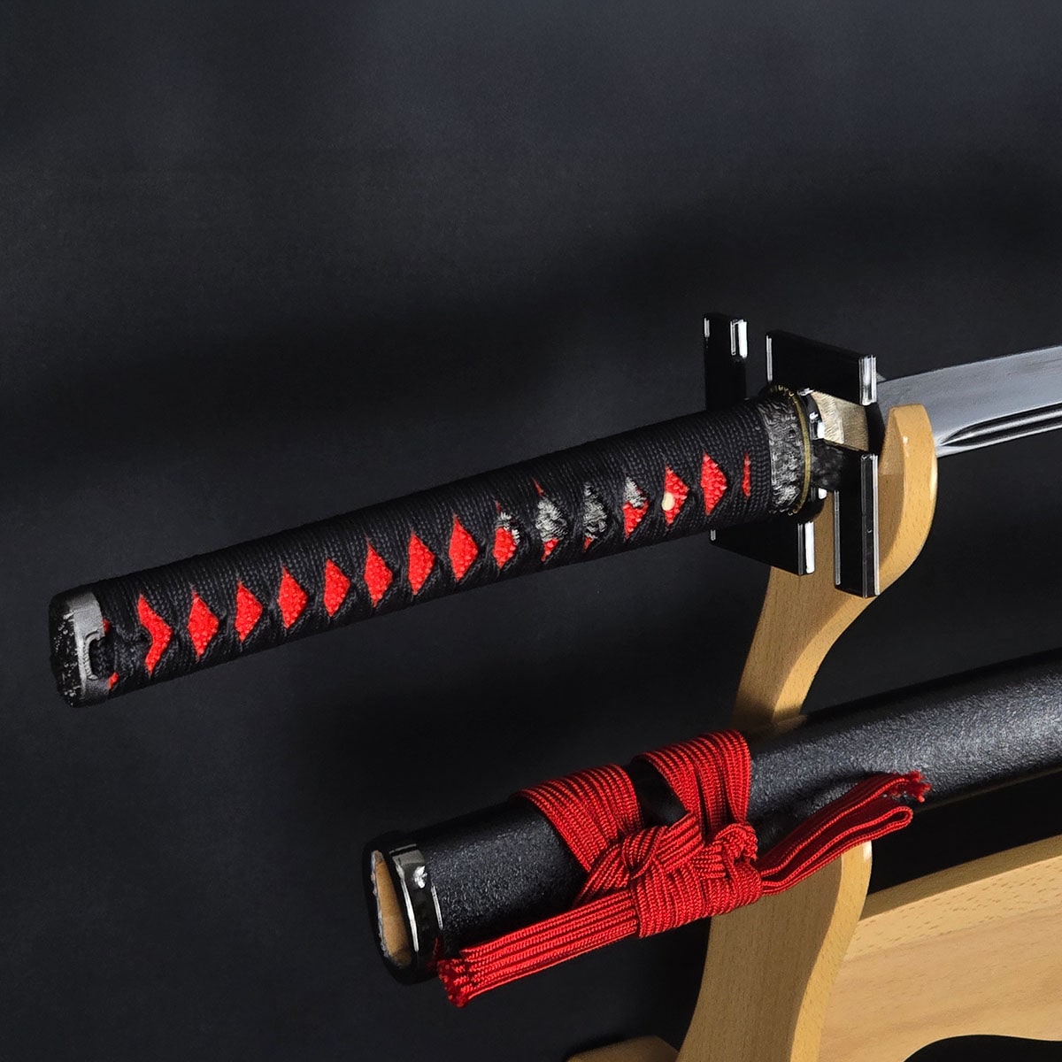 黒斬剣 卍鍔 樋入り黒塗り刀身 模造刀 ｜【公式】模造刀・居合刀の専門