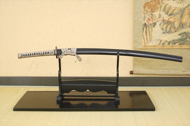 即納品 水心子正秀 勝海舟愛刀 亜鉛合金刀身 刀袋付 高級模造刀