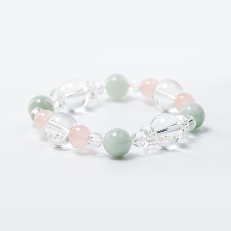 ビジネスの成功と繁栄を呼び込むブレスレット♪レディース【翡翠