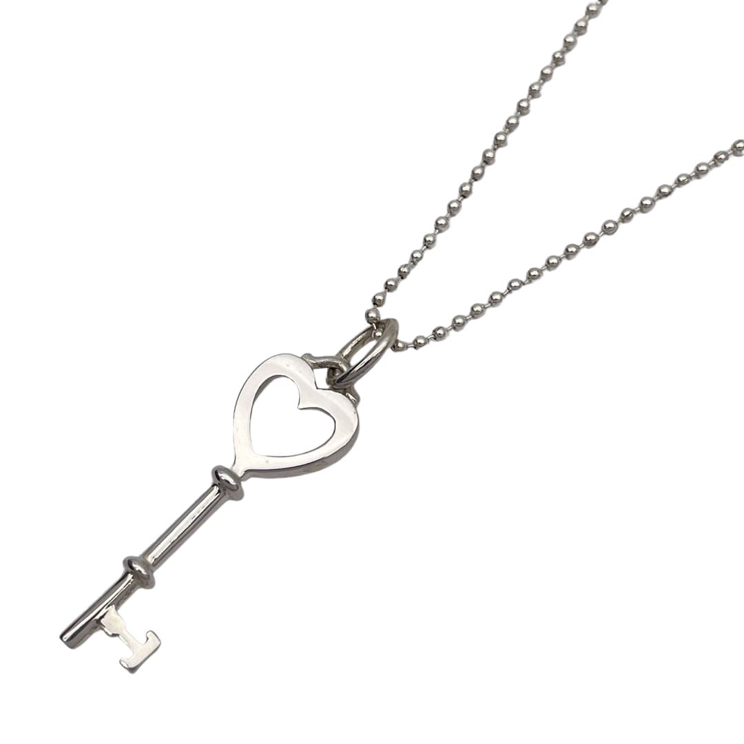 TIFFANY ティファニー ネックレス ハートキー 925 シルバー | ブランド