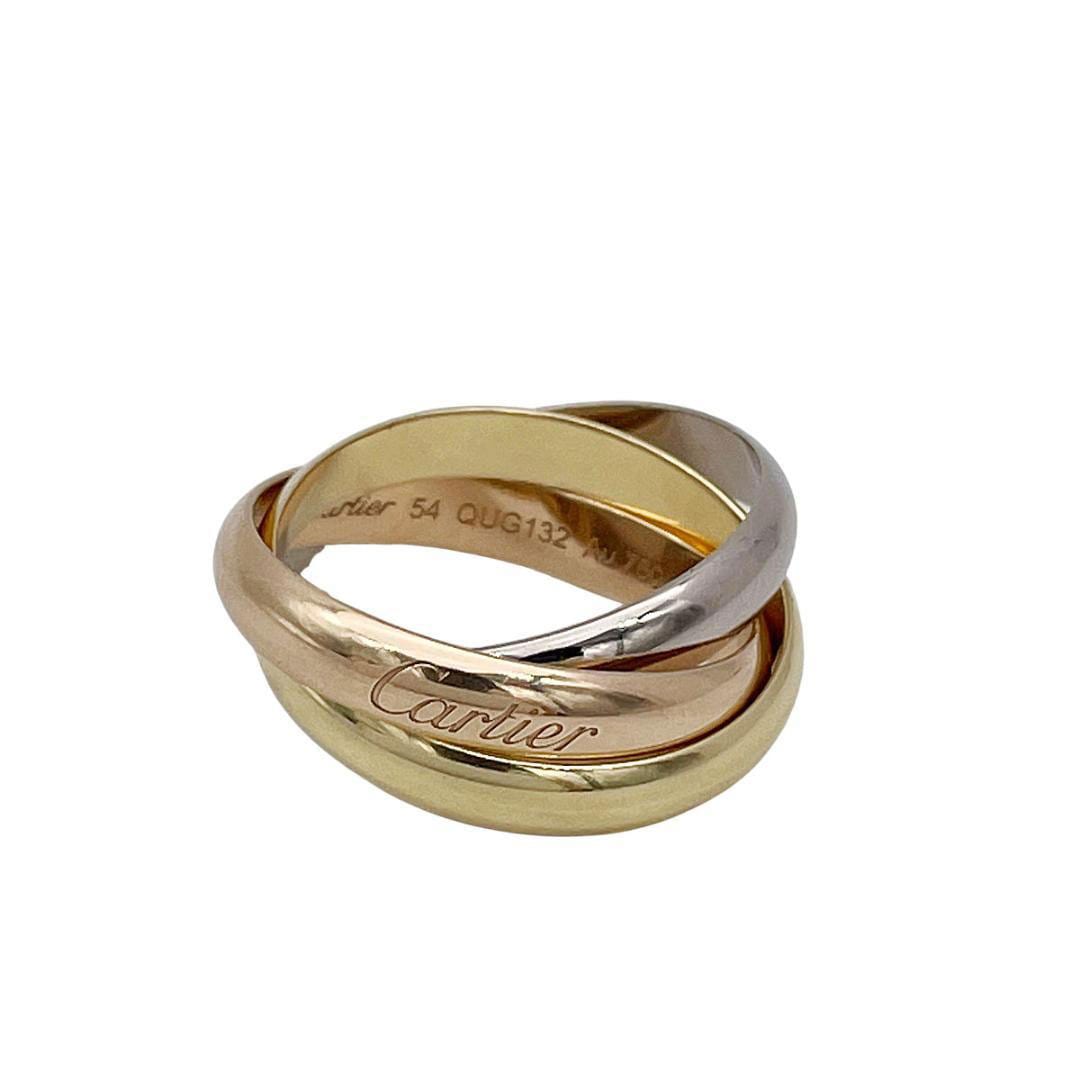 Cartier カルティエ トリニティリング 指輪 クラシック 750（K18PG/YG