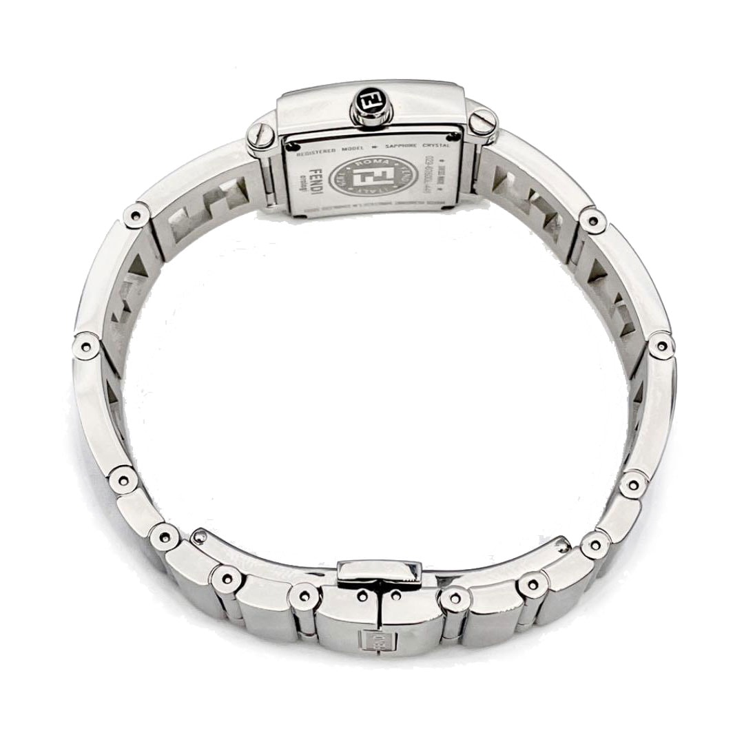 FENDI フェンディ レディース腕時計 クアドロミニ クオーツ シルバー