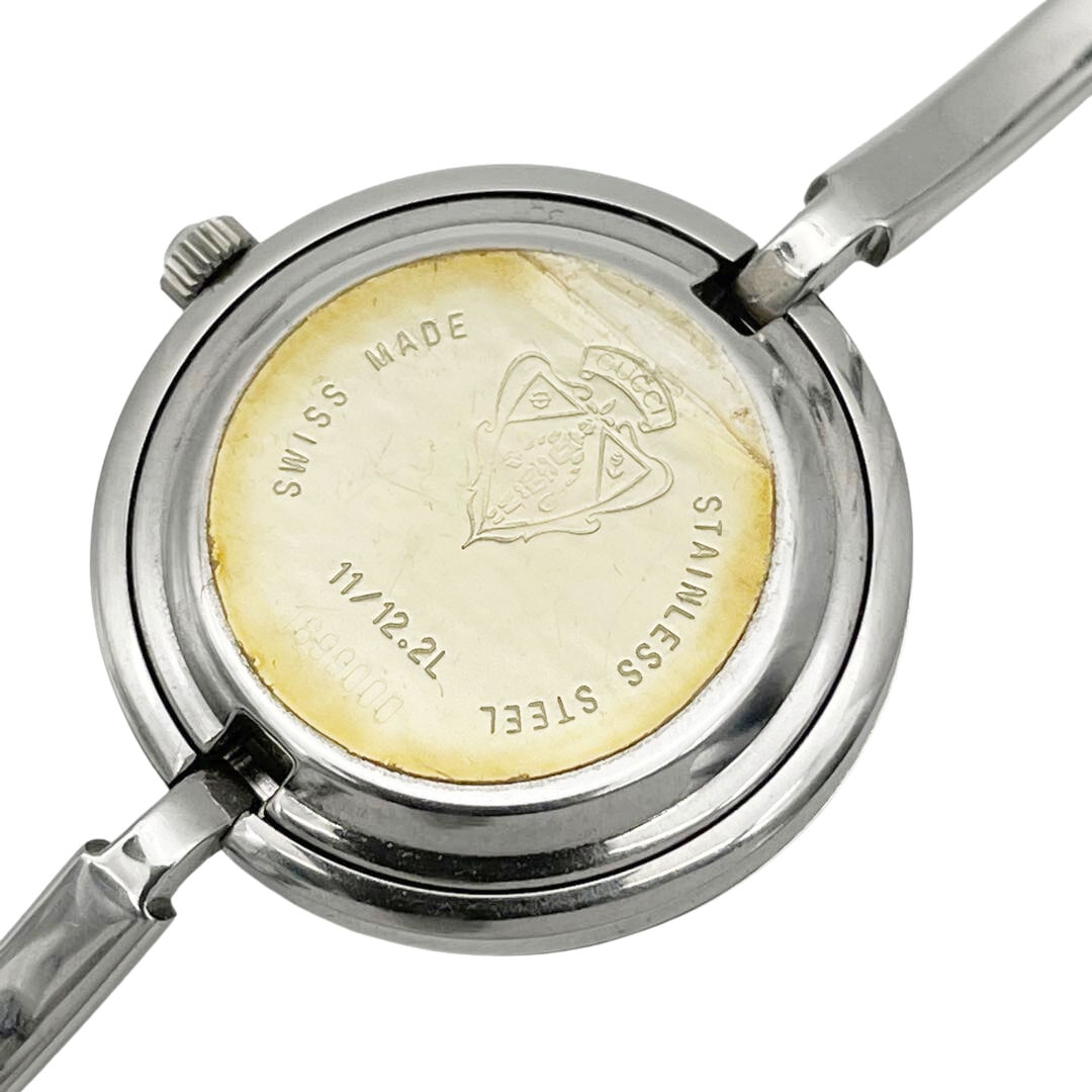 GUCCI グッチ レディース 腕時計 チェンジベゼル バングルウォッチ