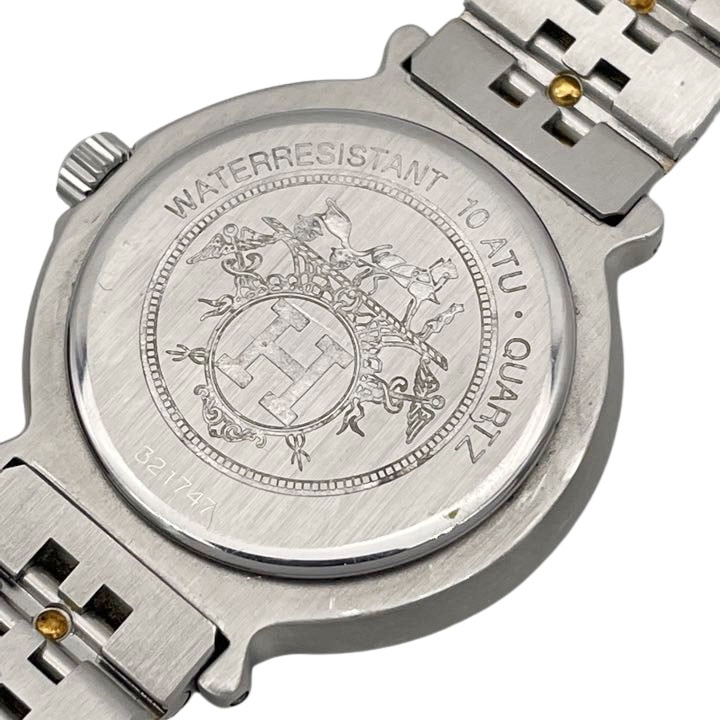 HERMES エルメス レディース腕時計 キャプテンニモ デイト クォーツ