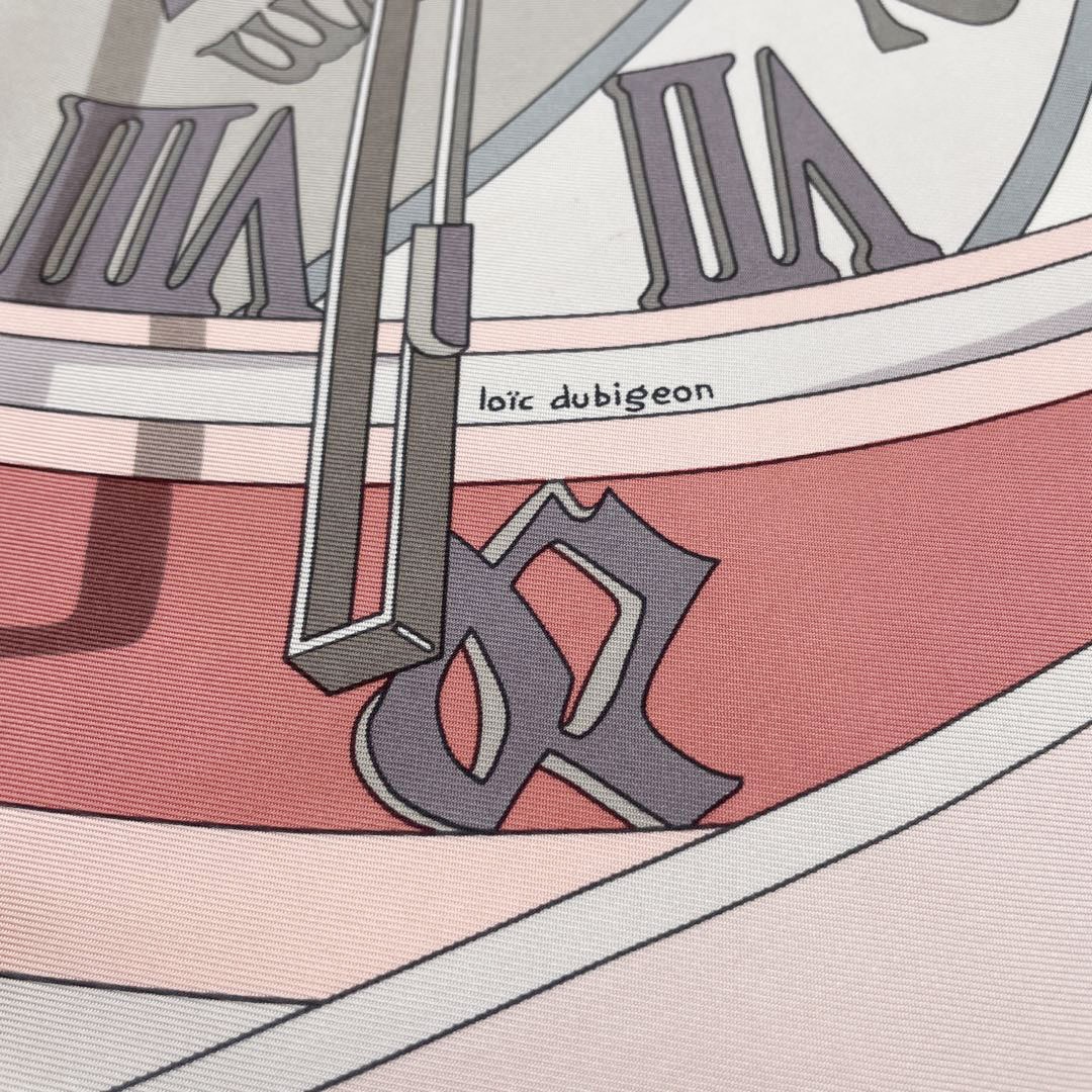 HERMES エルメス スカーフ カレ90 『MECANIQUE DU TEMPS(時の仕掛け