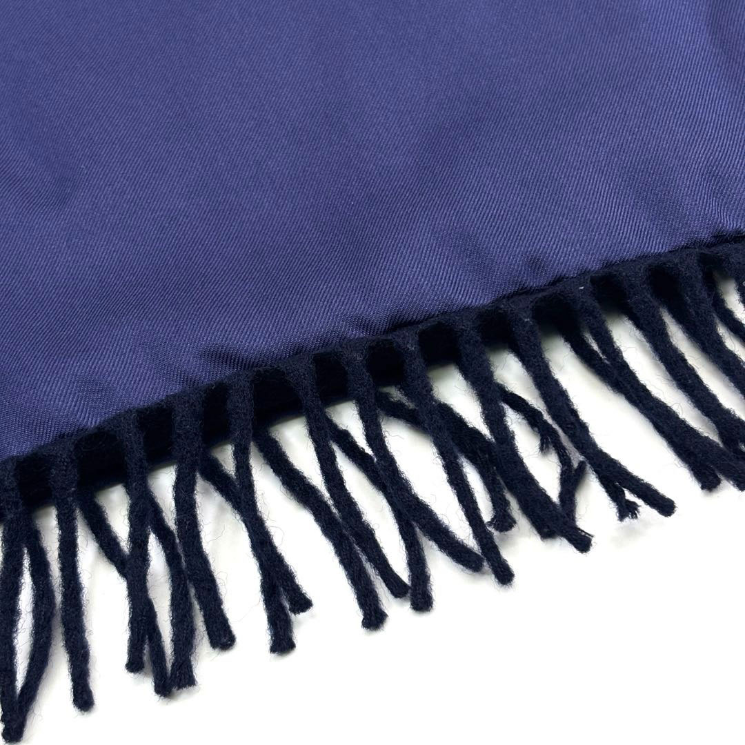 HERMES エルメス マフラー ボタニカル 花柄 カシミヤ/ウール/シルク